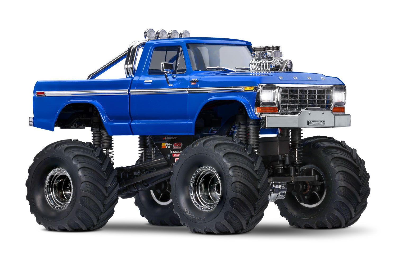 TRX-4MT Ford F-150 Monster Truck Blue