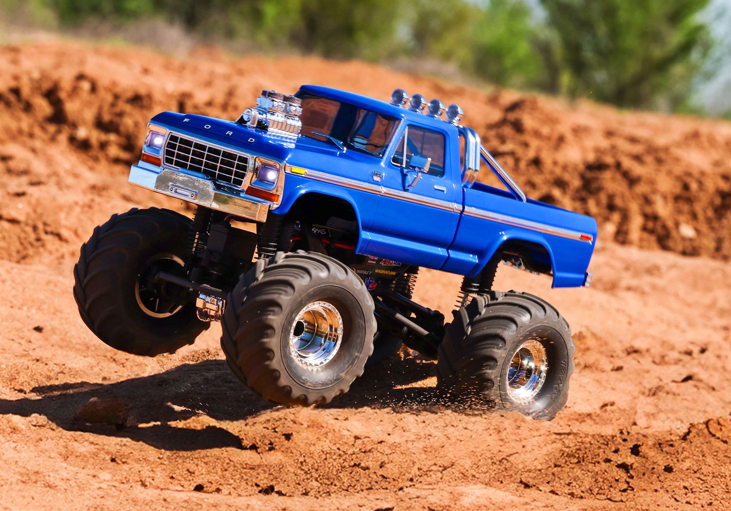 TRX-4MT Ford F-150 Monster Truck Blue