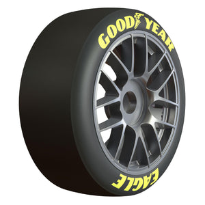 Pro-Line 1/7 Goodyear NASCAR Cup F/R Belted MTD 17mm Gunmetal: Infraction 6S PRO1023410