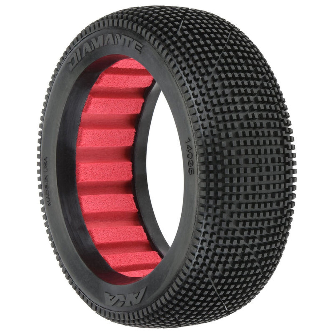 Diamante 1/8 Buggy Tires (2) (Clay)