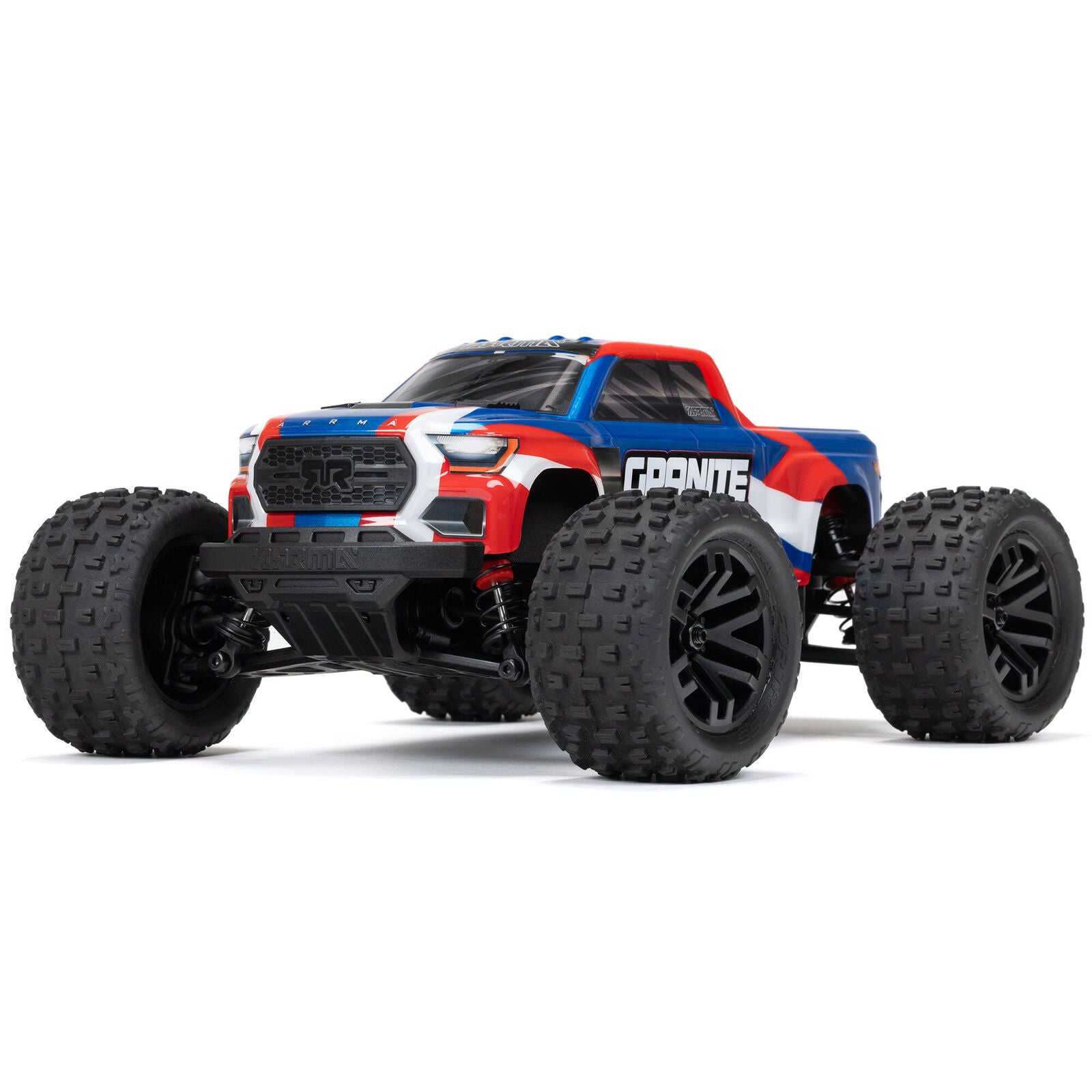 GRANITE GROM MEGA 1/18 380 Brushed 4X4 Monster Truck RTR with Battery & Charger Blue