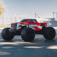 GRANITE GROM MEGA 1/18 380 Brushed 4X4 Monster Truck RTR with Battery & Charger Red