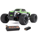 GRANITE GROM MEGA 1/18 380 Brushed 4X4 Monster Truck RTR with Battery & Charger Green