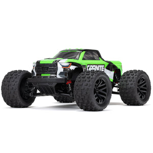 GRANITE GROM MEGA 1/18 380 Brushed 4X4 Monster Truck RTR with Battery & Charger Green