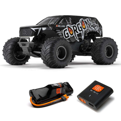 GORGON 2wd MT 1/10 Self Assembly RTR KIT SMART USB batt Gunmetal