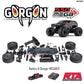 GORGON 2wd MT 1/10 Self Assembly RTR KIT SMART USB batt Gunmetal