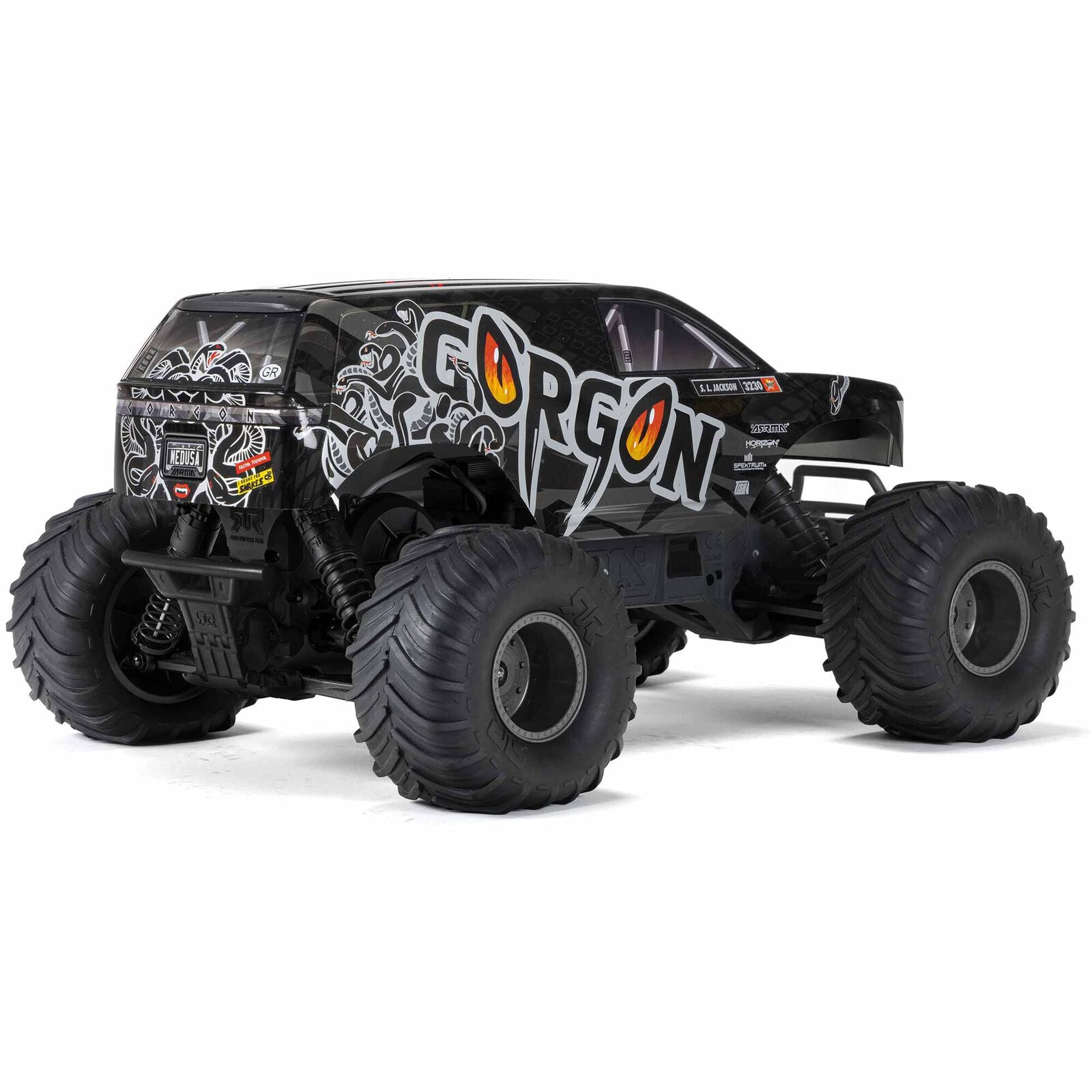 GORGON 2wd MT 1/10 Self Assembly RTR KIT SMART USB batt Gunmetal