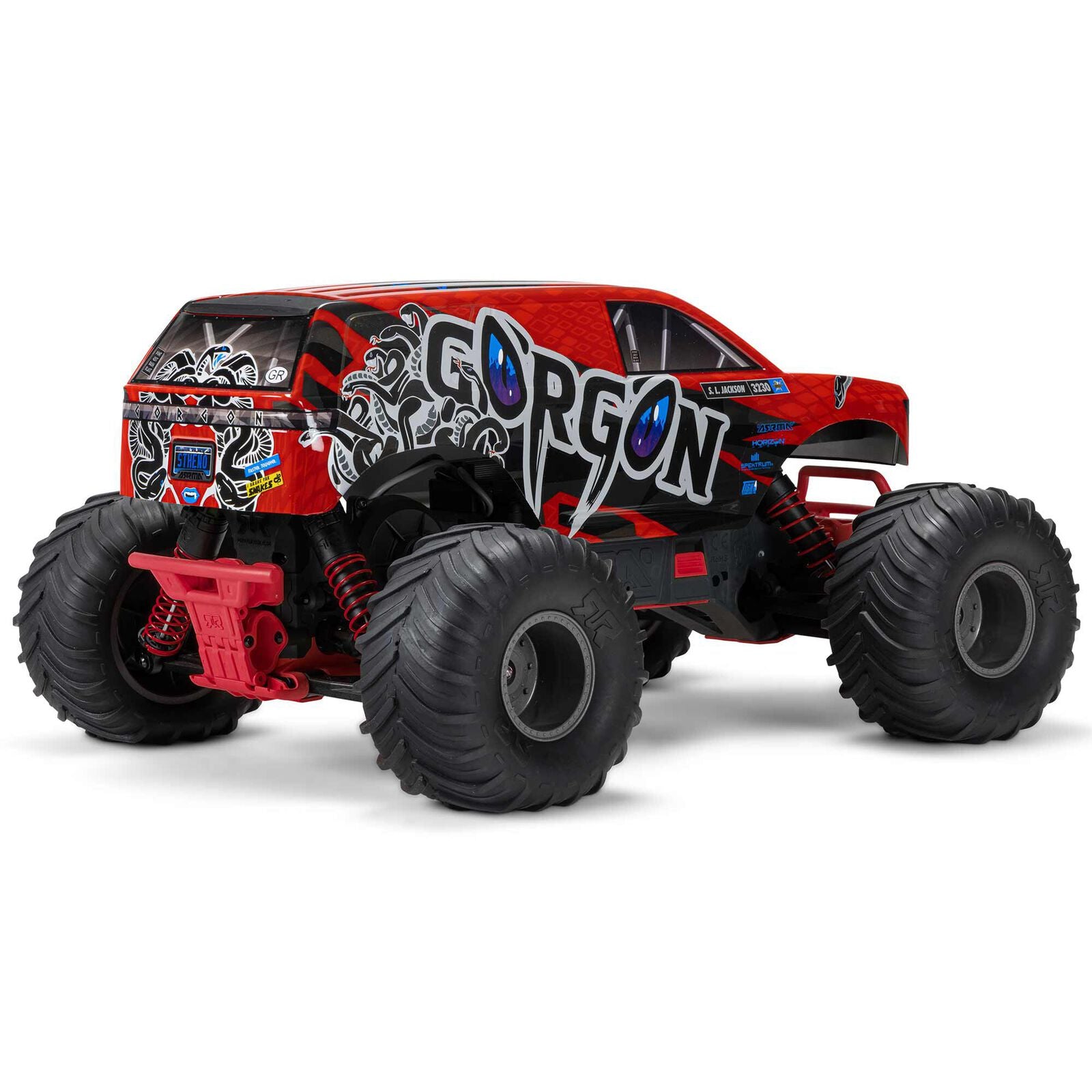 GORGON 2wd MT 1/10 RTR Smart 3300 7C S120 USB Red