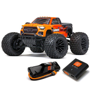 Granite 4X2 BOOST 1/10 Electric RTR Monster Truck (Orange) w/SLT2 2.4GHz Radio, Battery & Charger