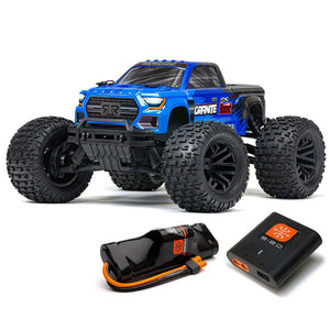 Granite 4X2 BOOST 1/10 Electric RTR Monster Truck (Blue) w/SLT2 2.4GHz Radio, Battery & Charger