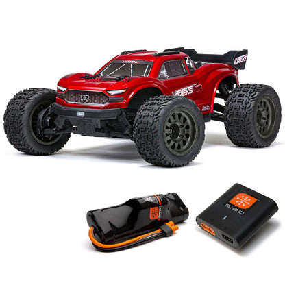 Vorteks 4X2 BOOST 1/10 Electric RTR Stadium Truck (Red) w/SLT2 2.4GHz Radio, Battery & Charger