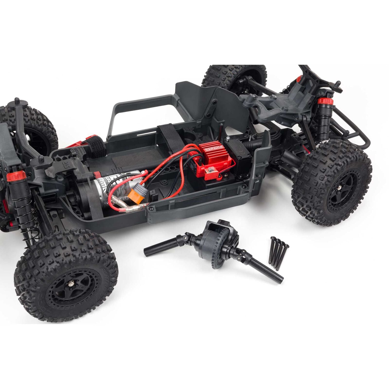 Senton 4x4 V3 550 Mega RTR 1/10 Short Course Truck (Red)