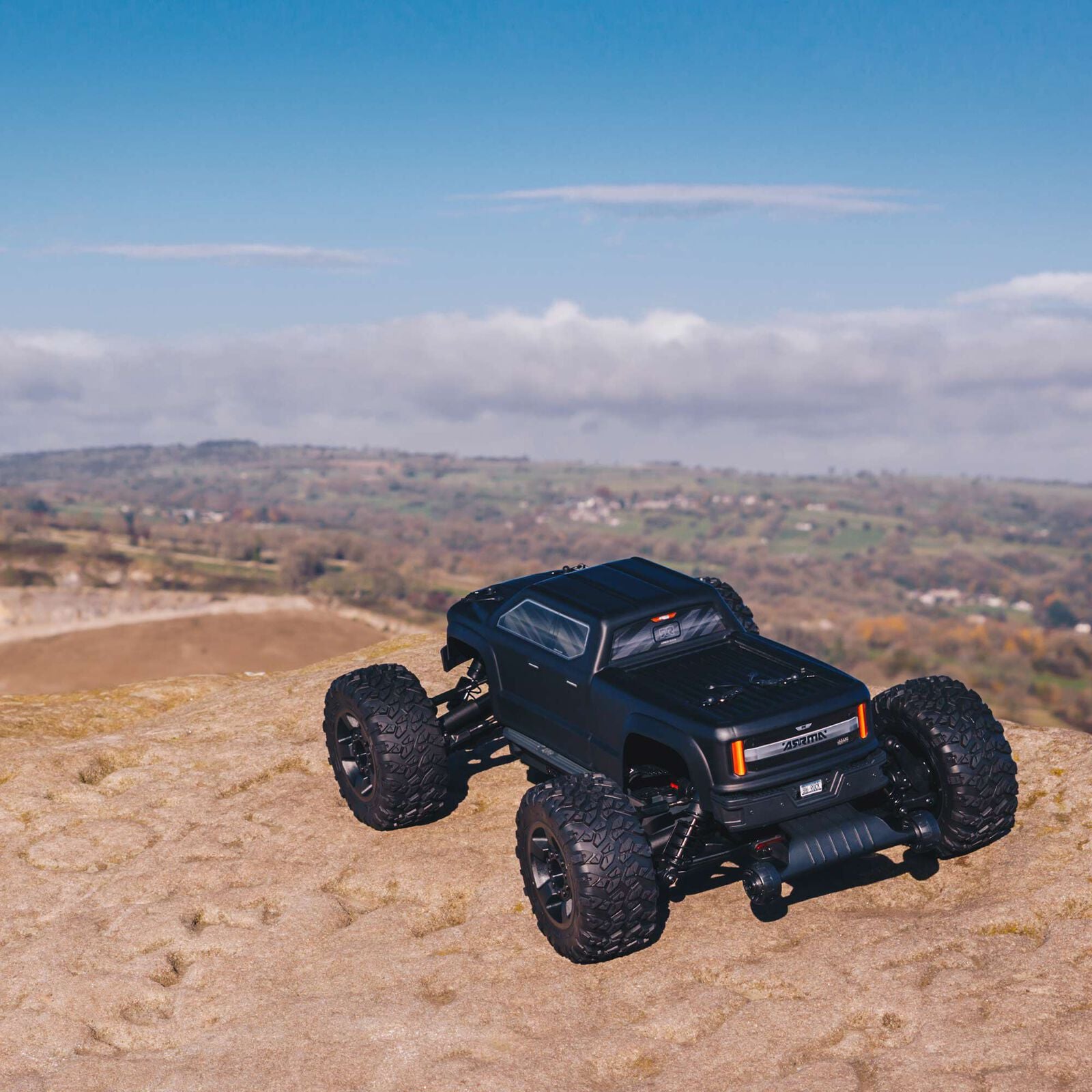 Big Rock 4X4 V3 3S BLX 1/10 RTR Brushless Monster Truck (Black)