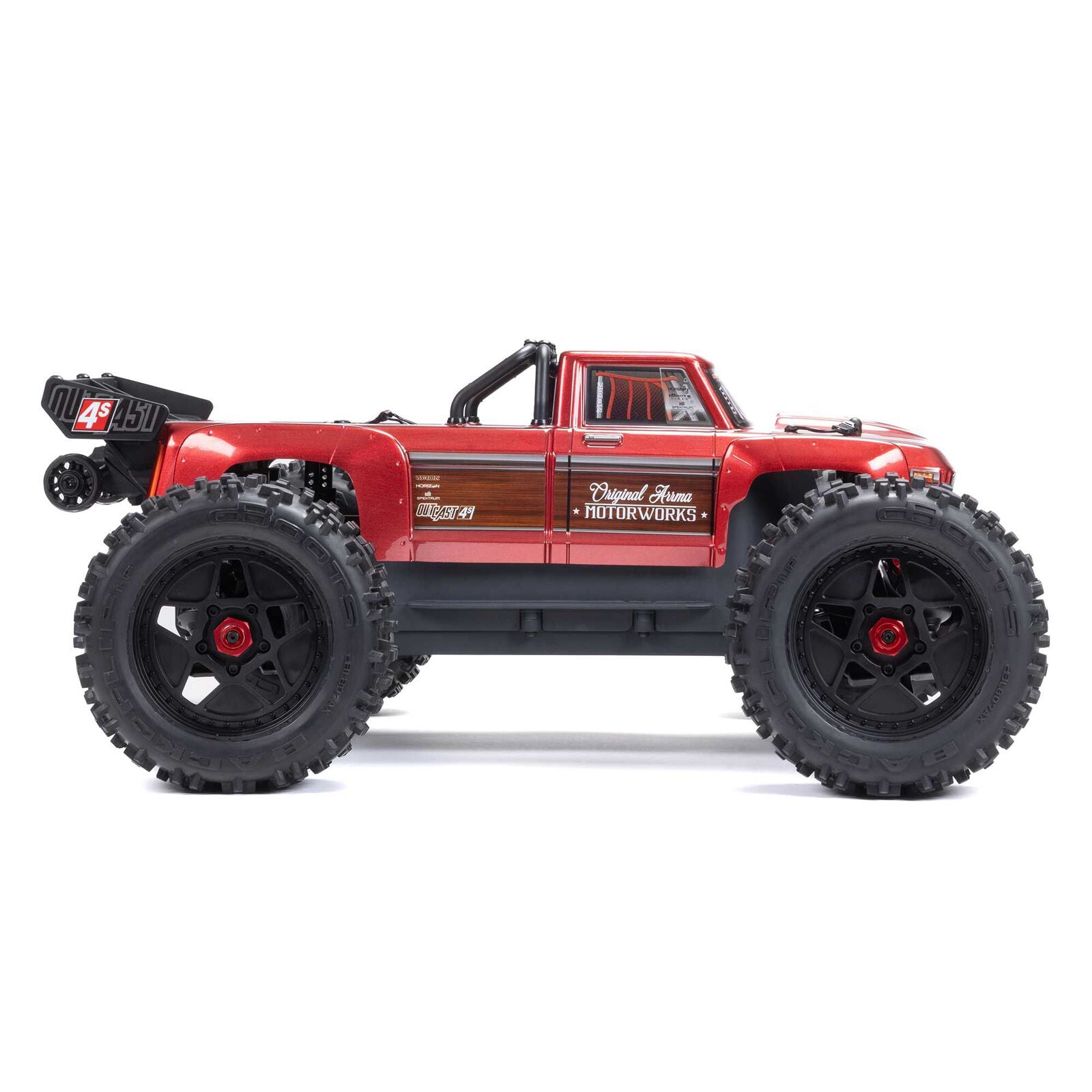 Outcast 4S V2 BLX Brushless RTR 1/10 Stunt Truck (Red)