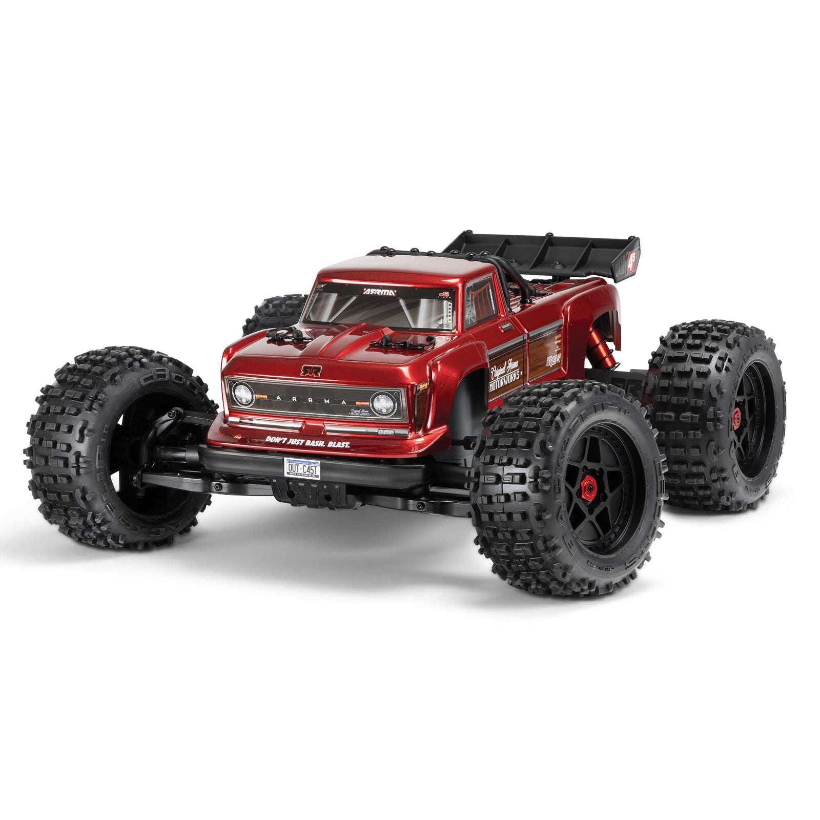 Outcast 4S V2 BLX Brushless RTR 1/10 Stunt Truck (Red)