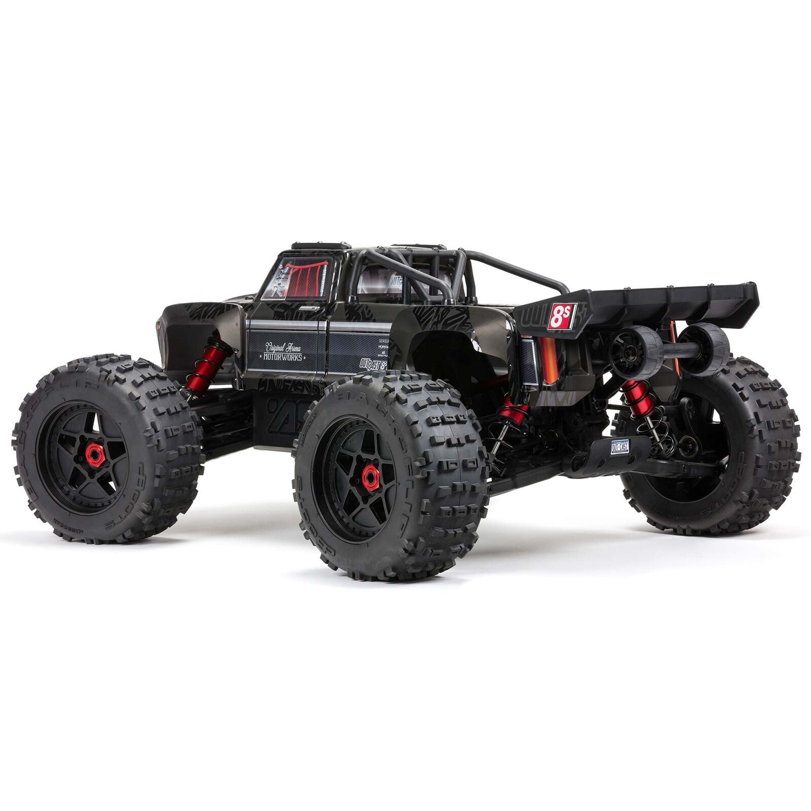 Outcast 1/5 EXB EXtreme Bash Roller 4WD Monster Stunt Truck (Black)