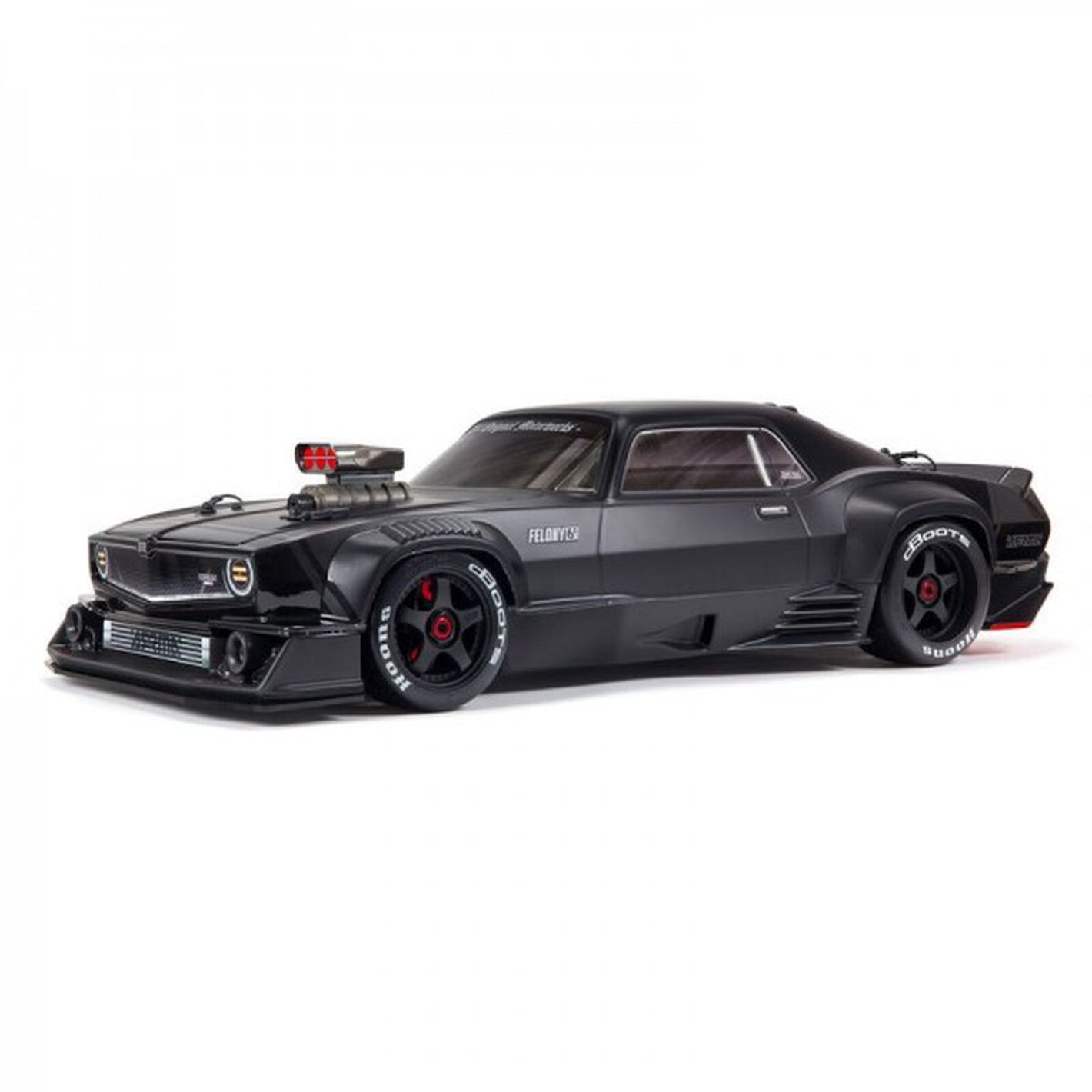 Felony 6S BLX Brushless 1/7 RTR Electric 4WD Street Bash Muscle Car (Black)