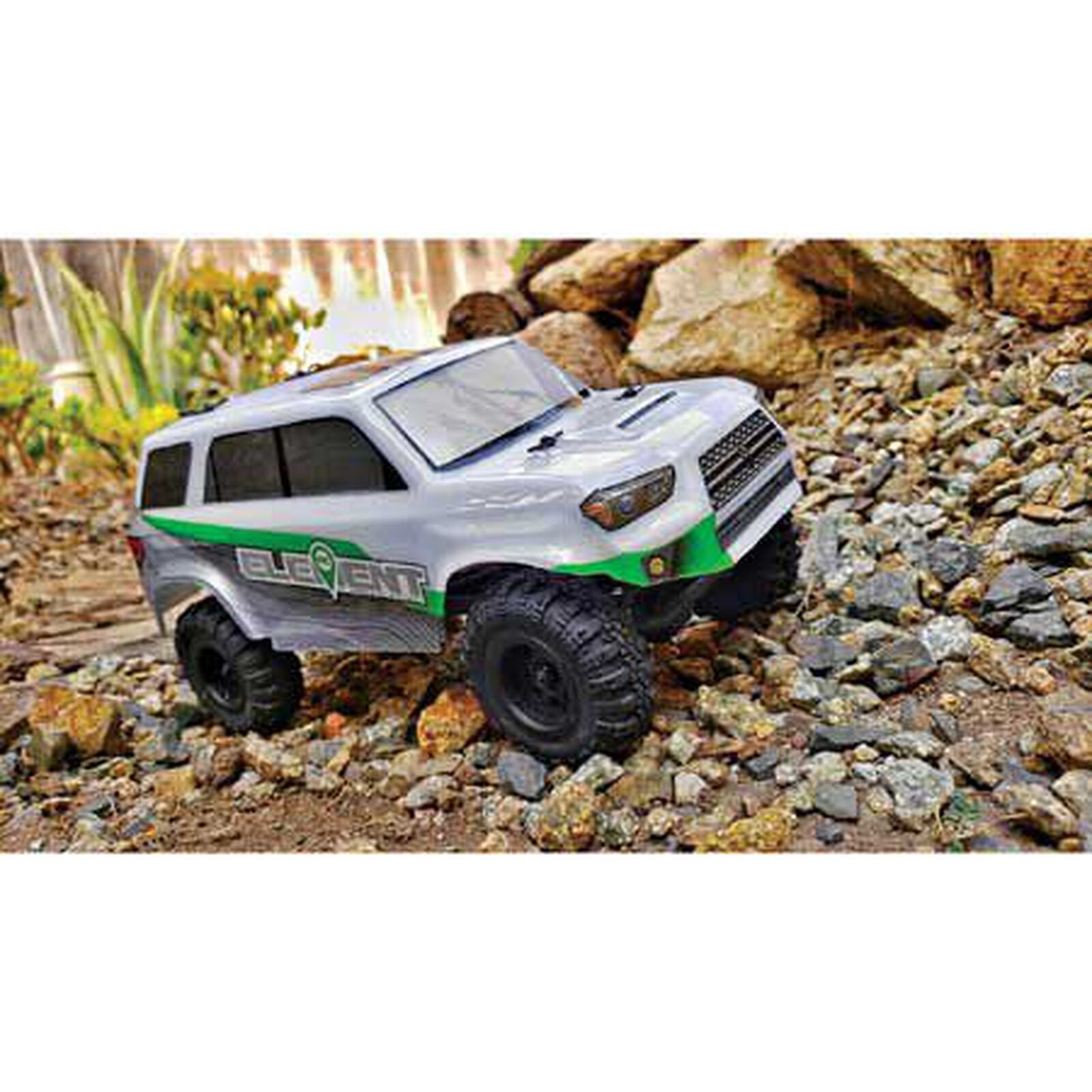 Enduro24 Trailrunner 1/24 4WD RTR Scale Mini Trail Truck (Grey) w/2.4GHz Radio