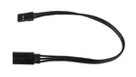 175mm Servo Wire Extension, Black, (6.89in)