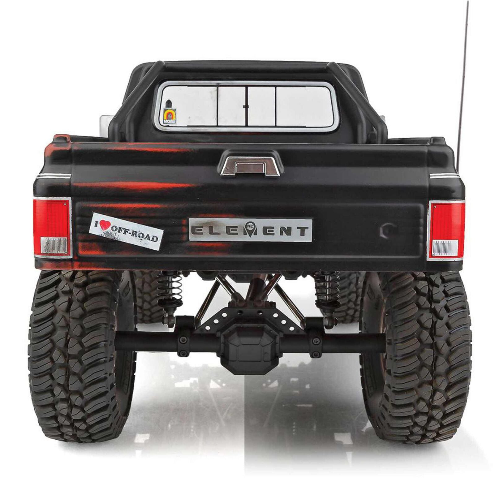 Enduro Trailwalker Trail Truck 4x4 RTR 1/10 Crawler Combo (Black) w/2.4GHz Radio, Battery & Charger