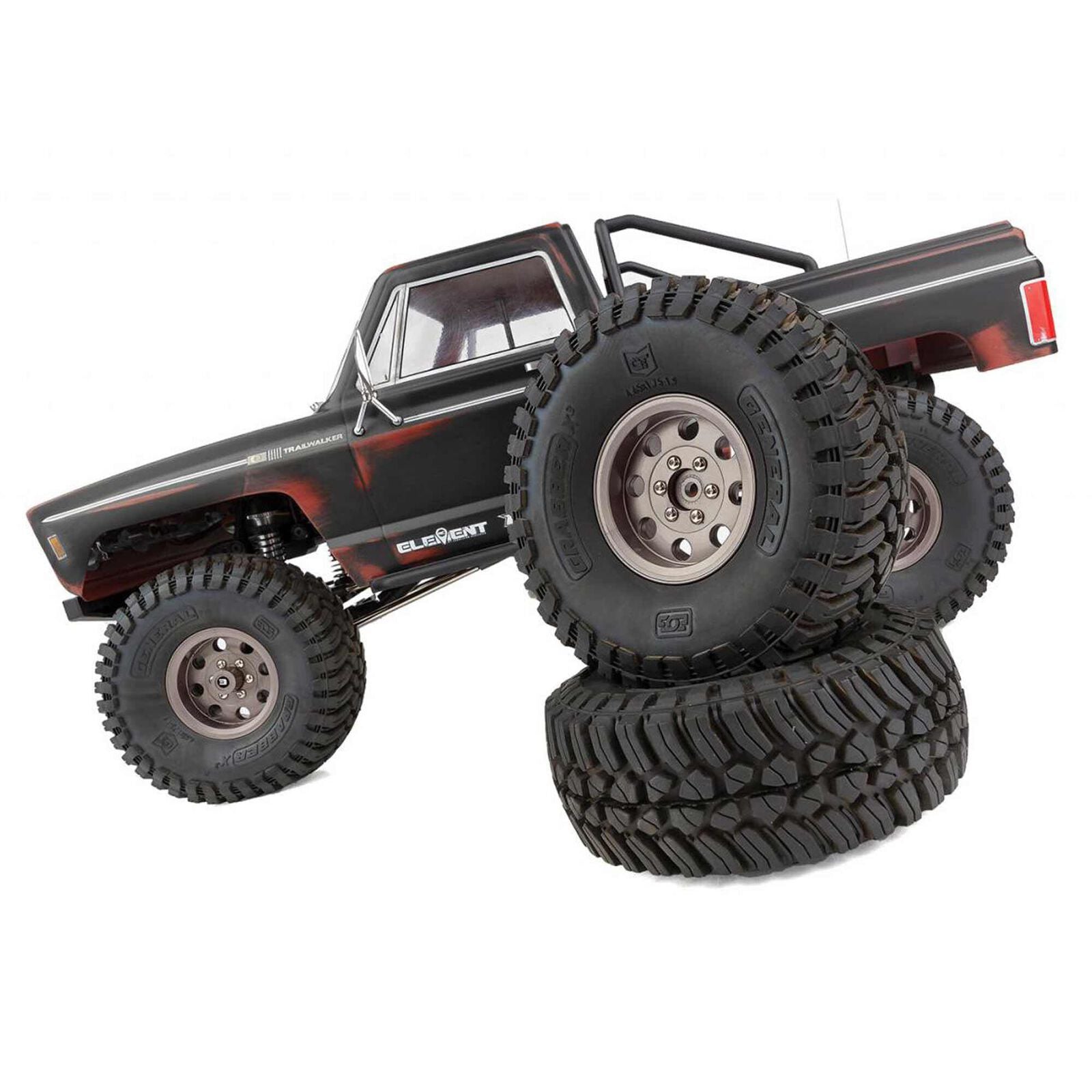 Enduro Trailwalker Trail Truck 4x4 RTR Rock Crawler (Black) w/2.4GHz Radio