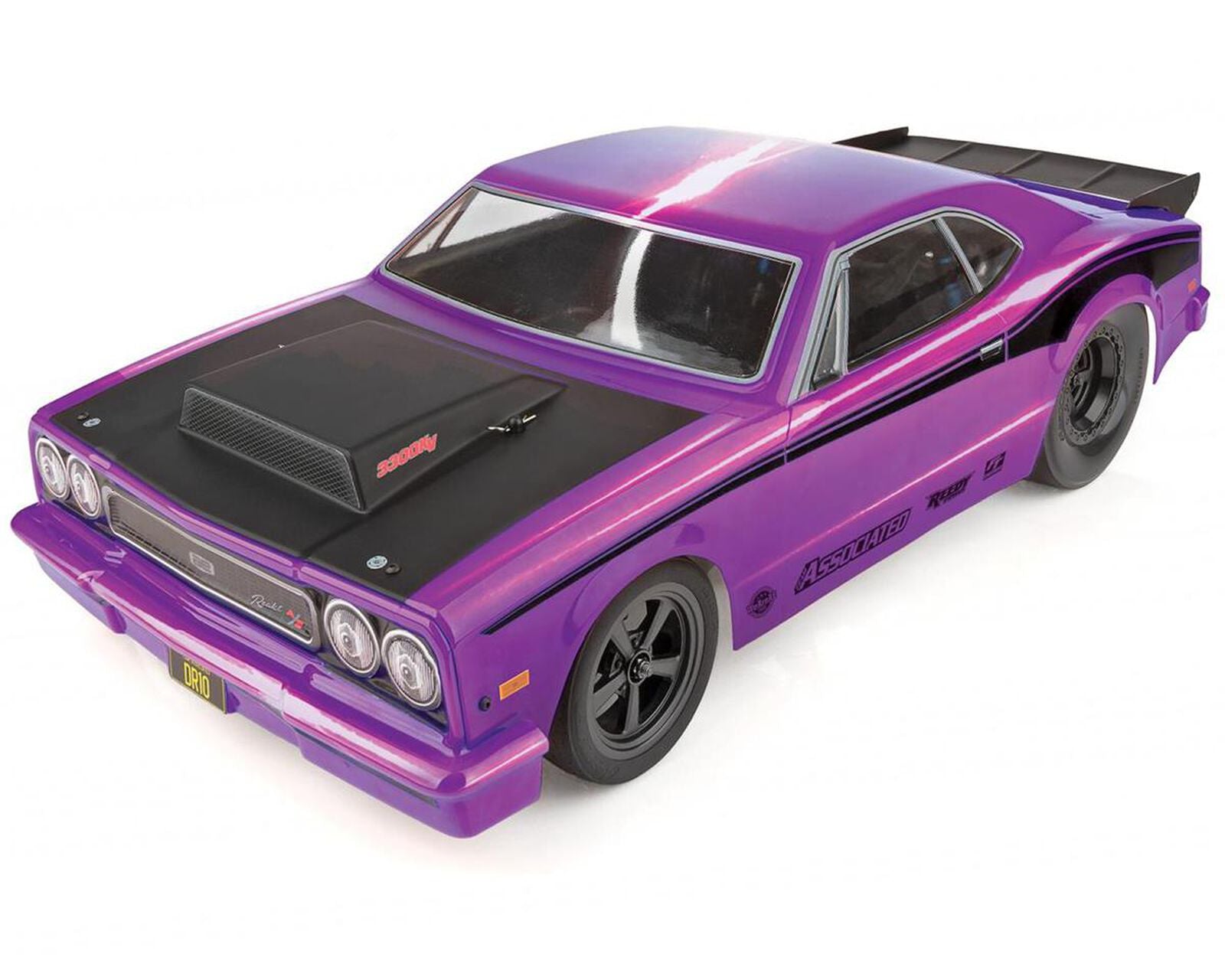 *DISCONTINUED* DR10 RTR Brushless Drag Race Car (Purple) w/2.4GHz Radio & DVC