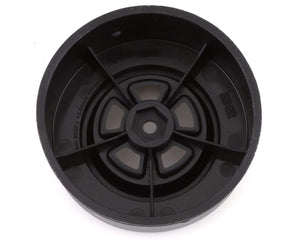 DR10 Drag Racing Rear Wheels (Black Chrome) (2)