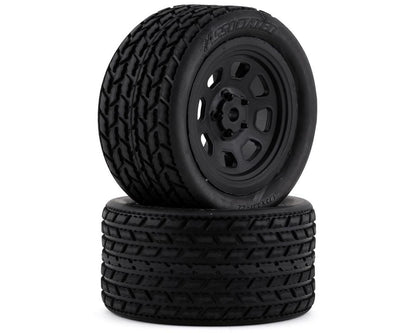 SR10 Pre-Mounted Street Stock Tires w/Rear Wheels (2)