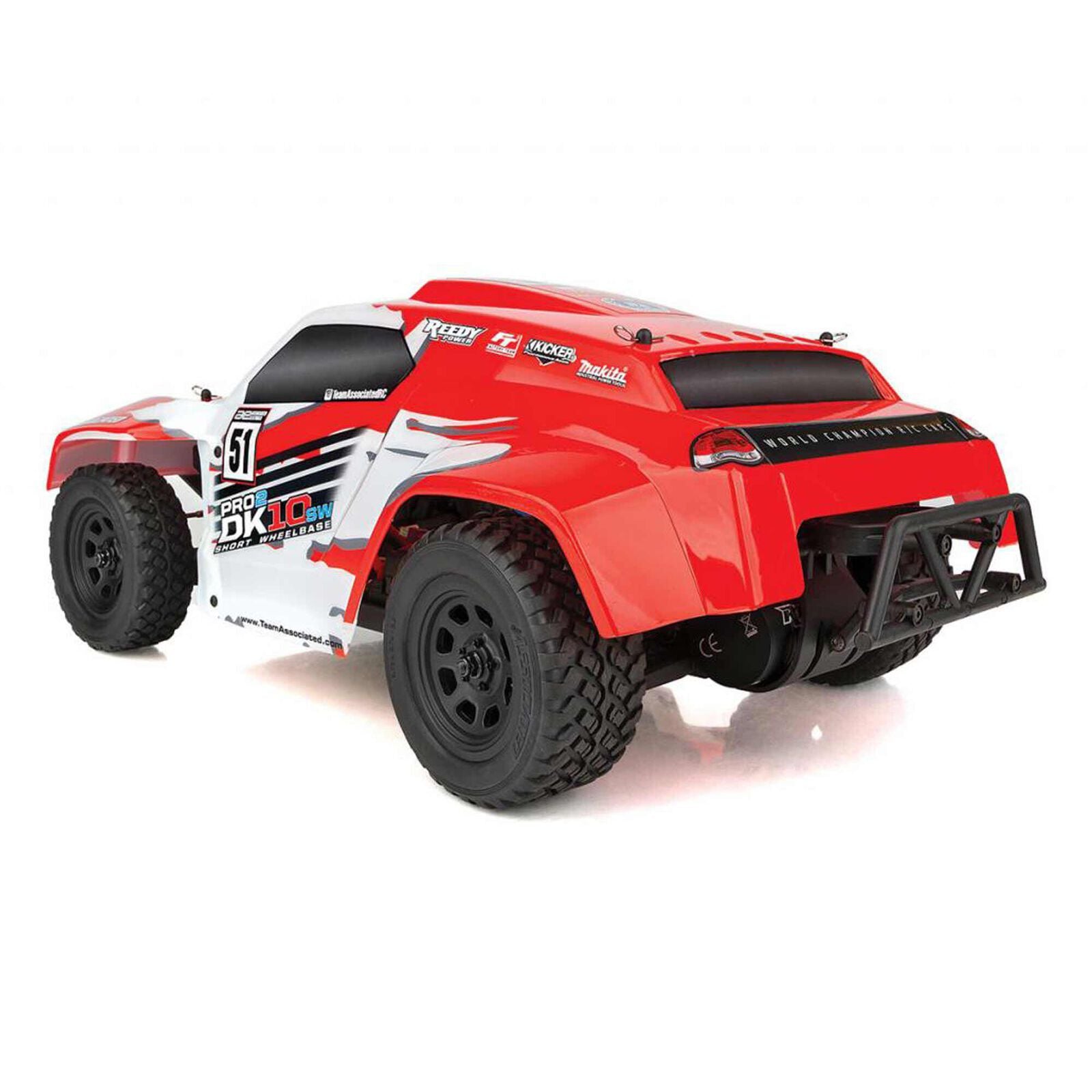 Pro2 DK10SW Dakar Buggy RTR LiPo Combo, Red / White