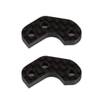 RC10B7 Caster Block Link Mount Set, -2mm