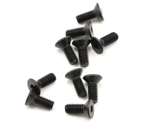 AXIC0118 3x8mm Flat Head Screw (Black) (10)