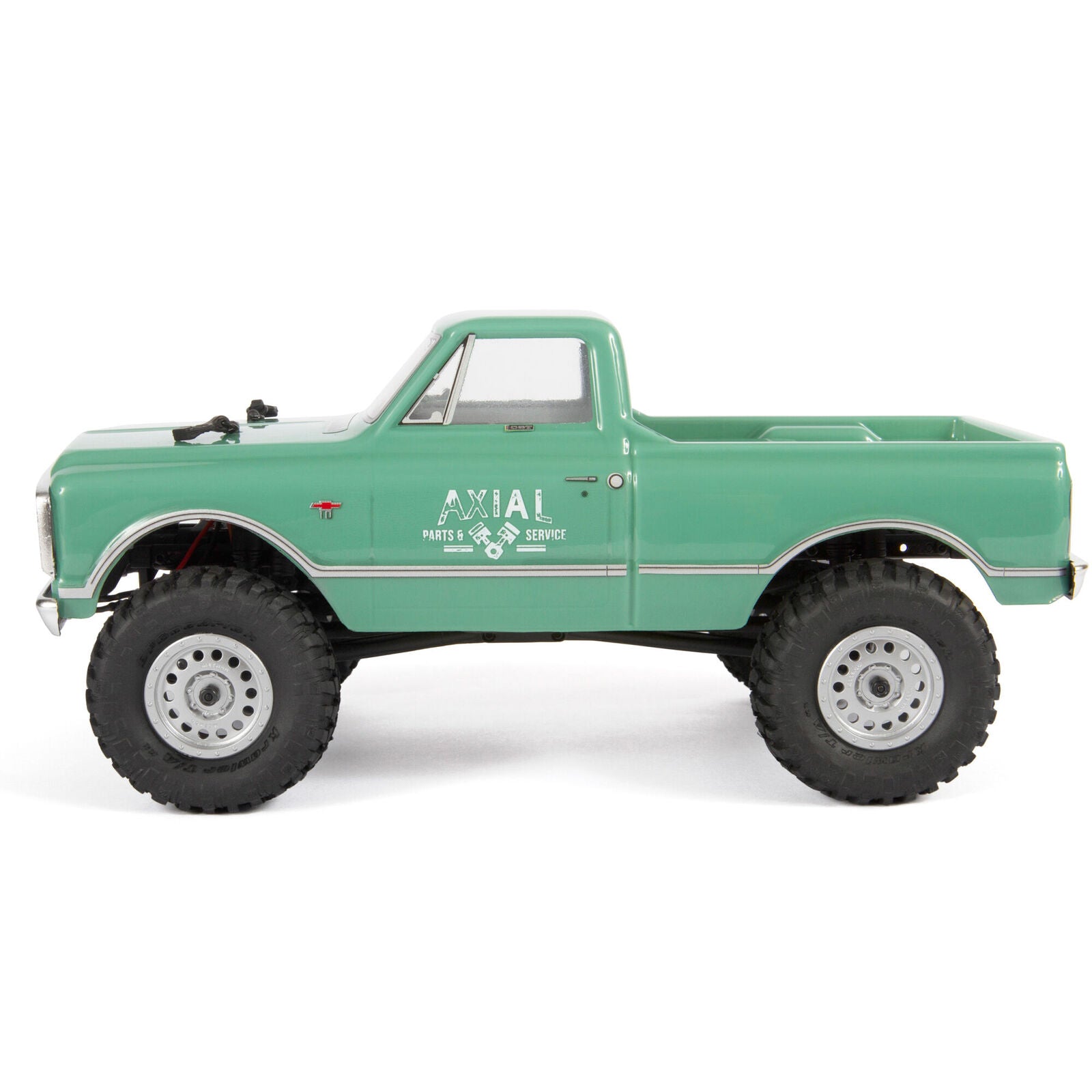 1/24 SCX24 1967 Chevrolet C10 4WD Truck Brushed RTR, Green