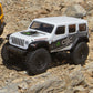 1/24 SCX24 2019 Jeep Wrangler JLU CRC 4WD Rock Crawler Brushed RTR, White