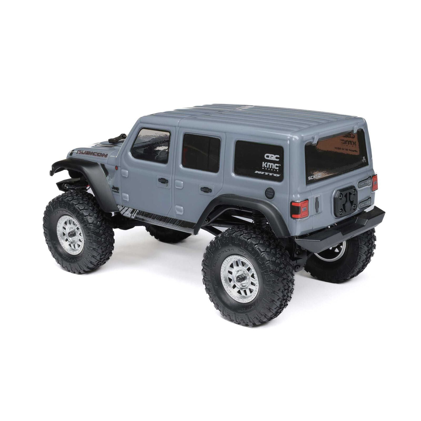 1/24 SCX24 Jeep Wrangler JLU 4X4 Rock Crawler Brushed RTR, Gray