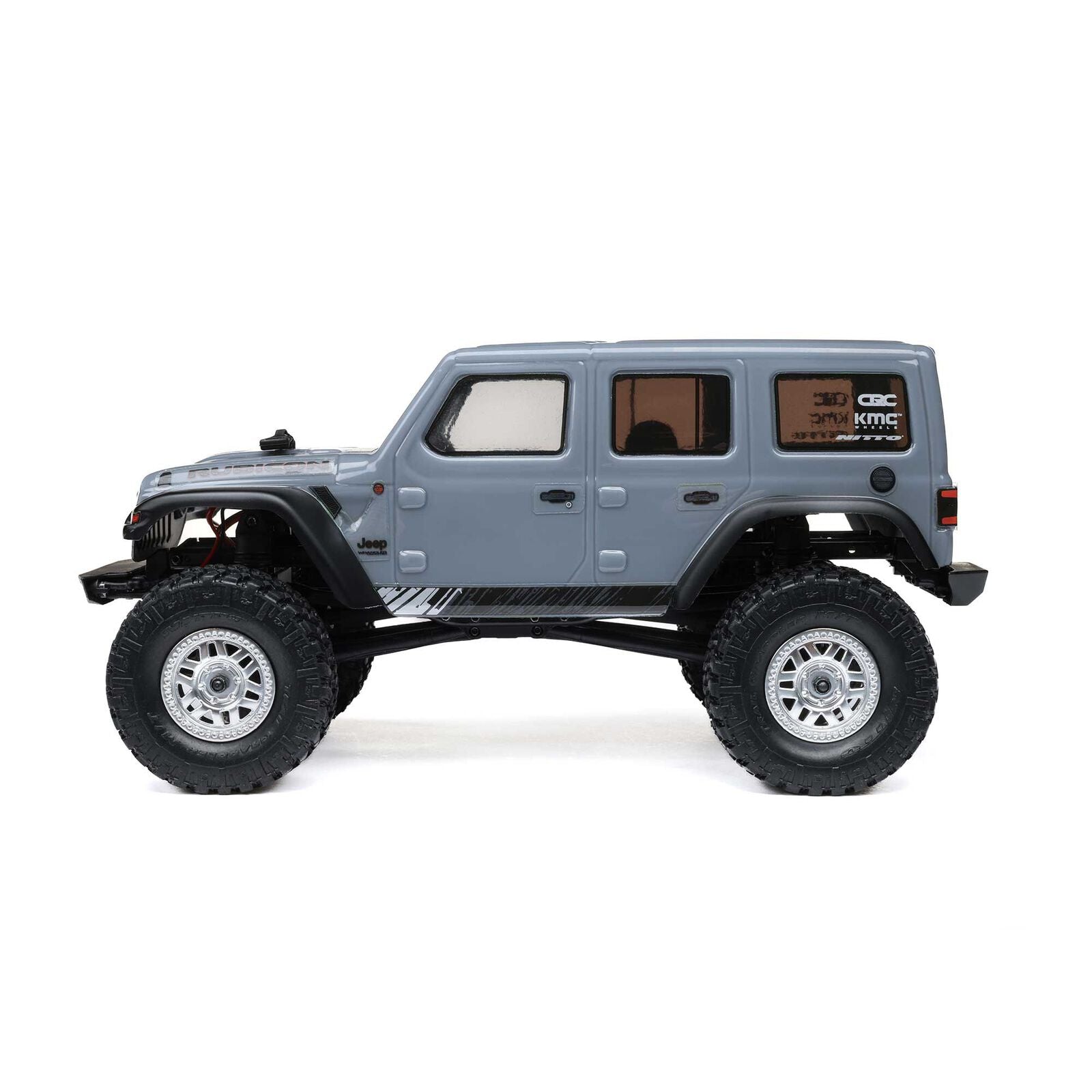 1/24 SCX24 Jeep Wrangler JLU 4X4 Rock Crawler Brushed RTR, Gray