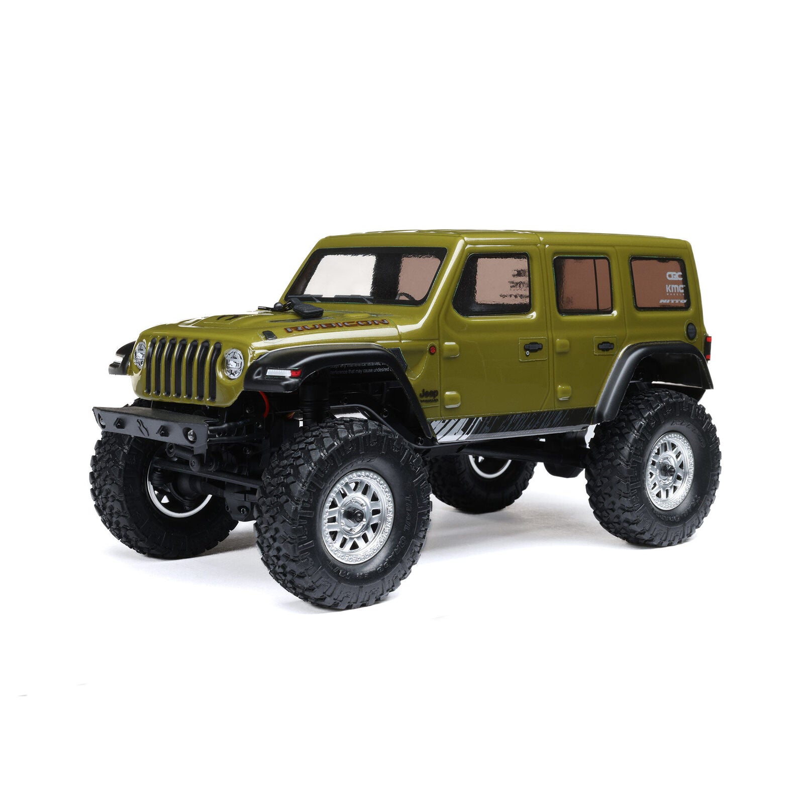 1/24 SCX24 Jeep Wrangler JLU 4X4 Rock Crawler Brushed RTR, Green