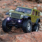 1/24 SCX24 Jeep Wrangler JLU 4X4 Rock Crawler Brushed RTR, Green