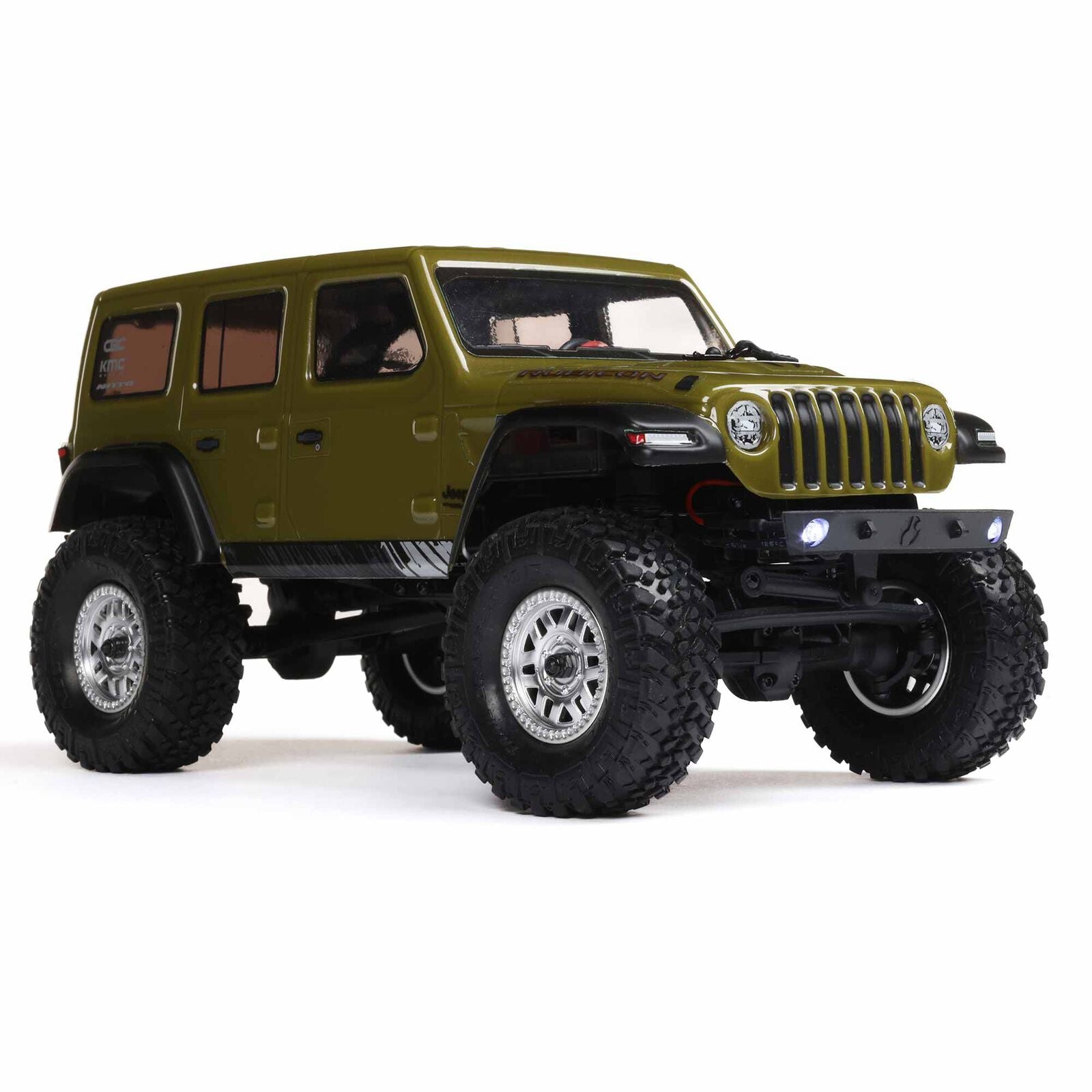 1/24 SCX24 Jeep Wrangler JLU 4X4 Rock Crawler Brushed RTR, Green