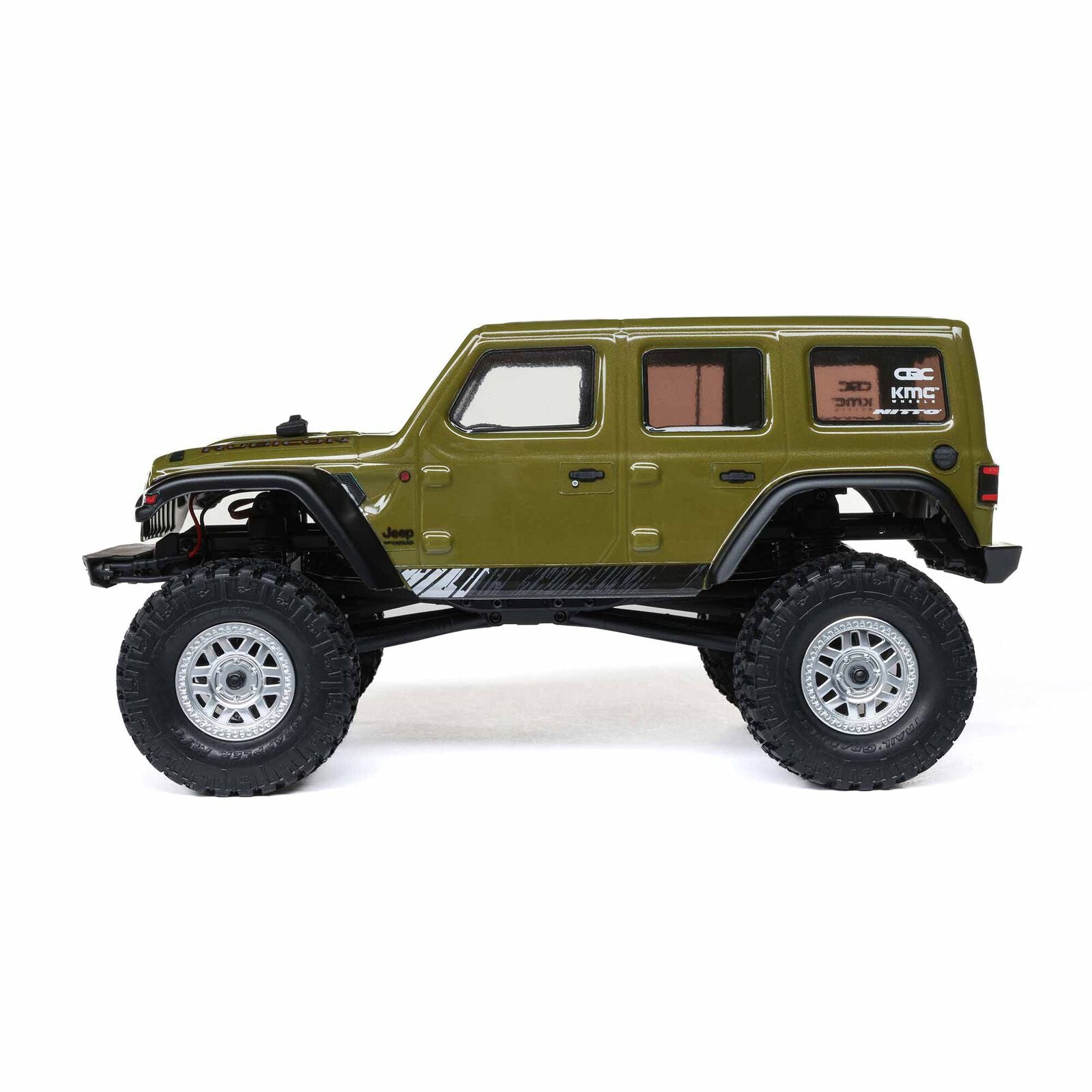 1/24 SCX24 Jeep Wrangler JLU 4X4 Rock Crawler Brushed RTR, Green