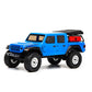 1/24 SCX24 Jeep JT Gladiator 4WD Rock Crawler Brushed RTR Blue