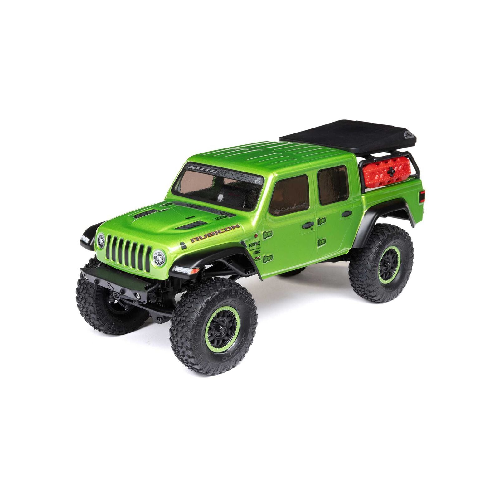 1/24 SCX24 Jeep JT Gladiator 4WD Rock Crawler Brushed RTR Green