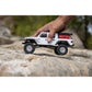 1/24 SCX24 Jeep JT Gladiator 4WD Rock Crawler Brushed RTR White