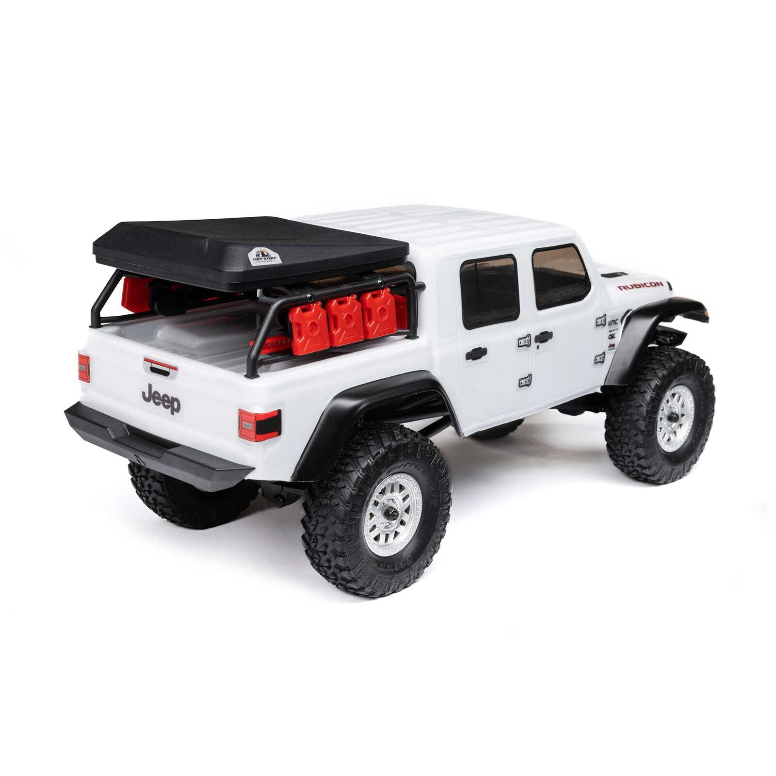 1/24 SCX24 Jeep JT Gladiator 4WD Rock Crawler Brushed RTR White