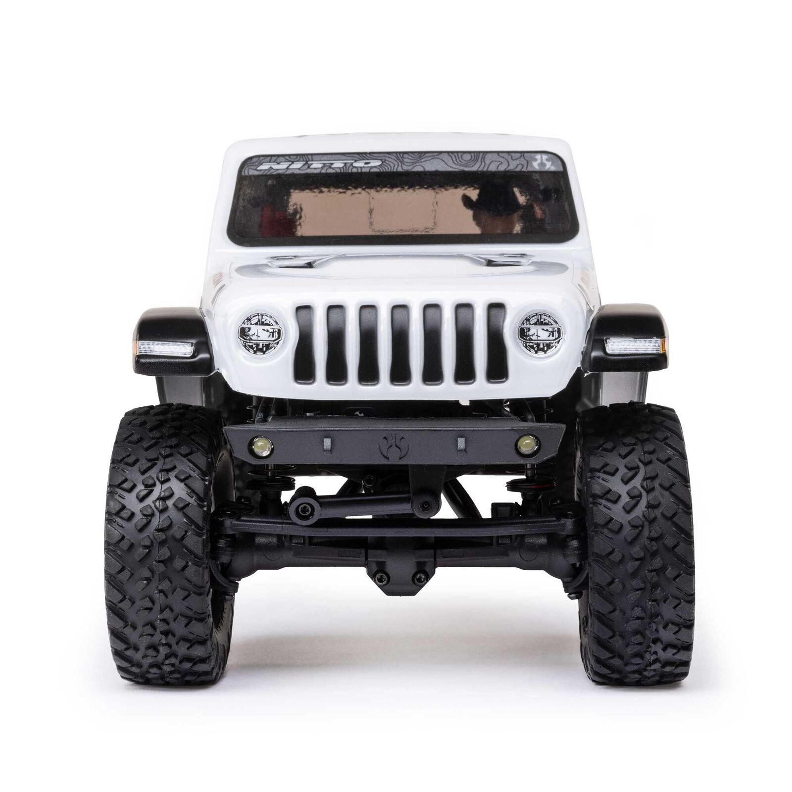 1/24 SCX24 Jeep JT Gladiator 4WD Rock Crawler Brushed RTR White