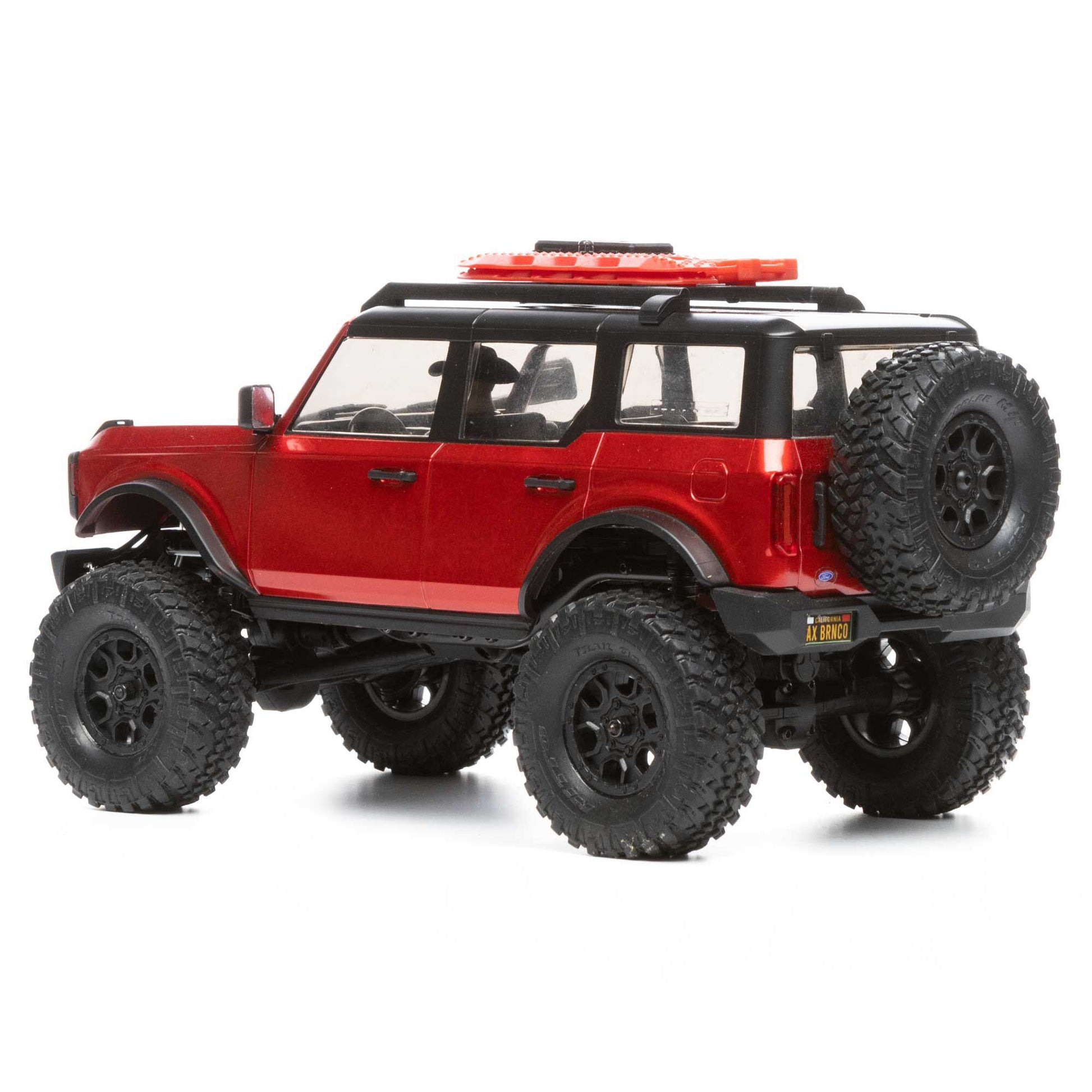 1/24 SCX24 2021 Ford Bronco 4WD Truck Brushed RTR, Red