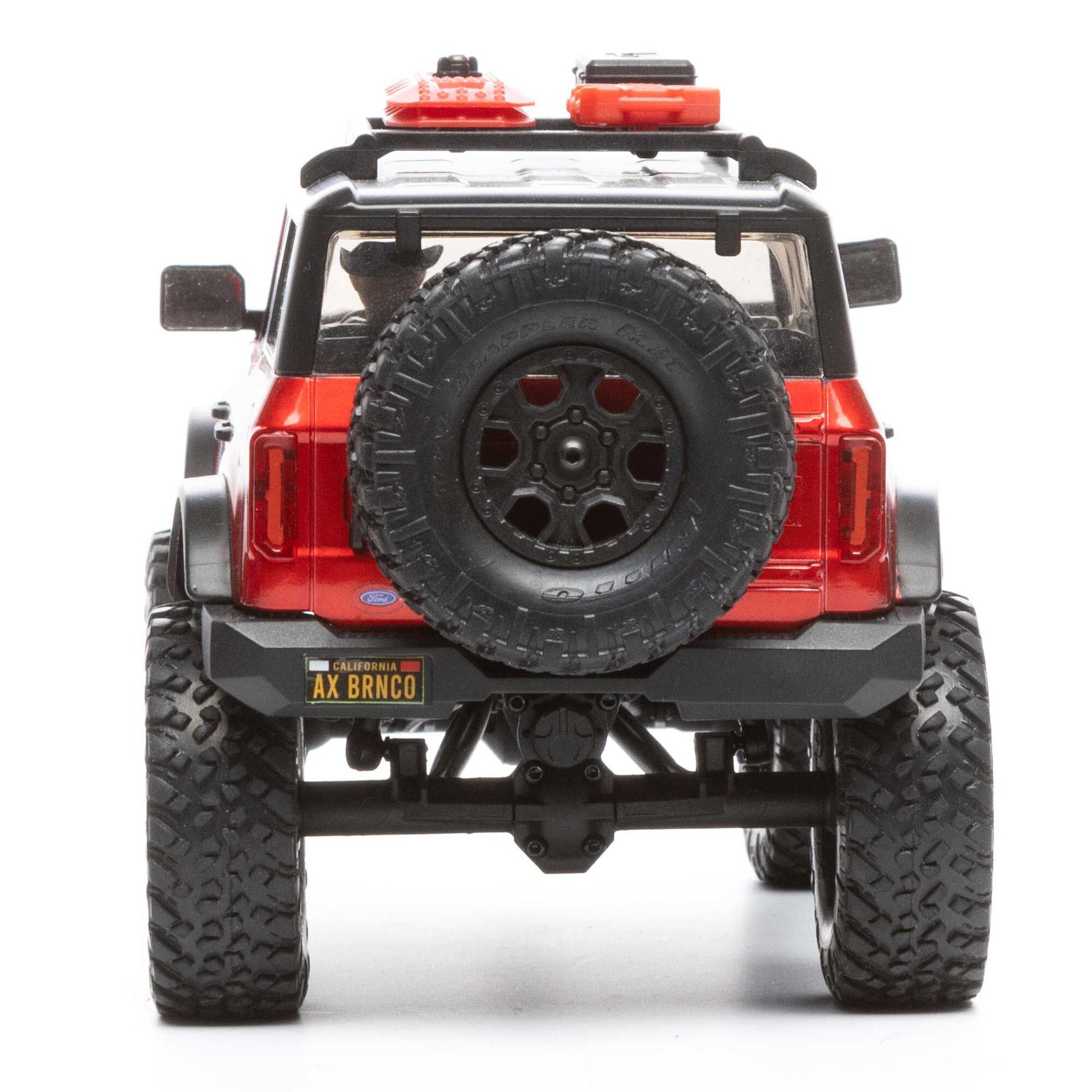 1/24 SCX24 2021 Ford Bronco 4WD Truck Brushed RTR, Red