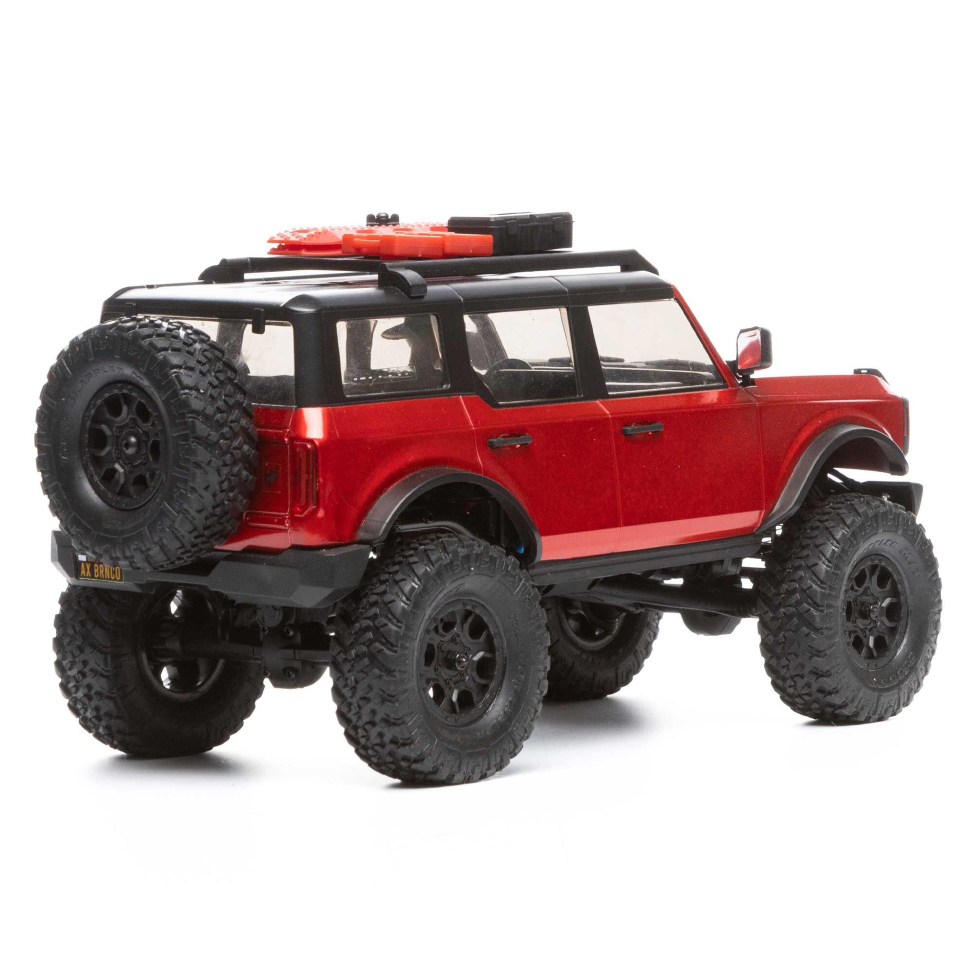 1/24 SCX24 2021 Ford Bronco 4WD Truck Brushed RTR, Red