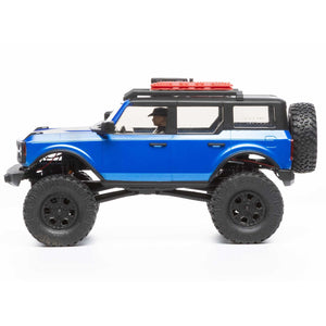 1/24 SCX24 2021 Ford Bronco 4WD Truck Brushed RTR, Blue