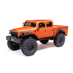 SCX24 40's 4 Door Dodge Power Wagon, Orange:1/24 4WD-RTR