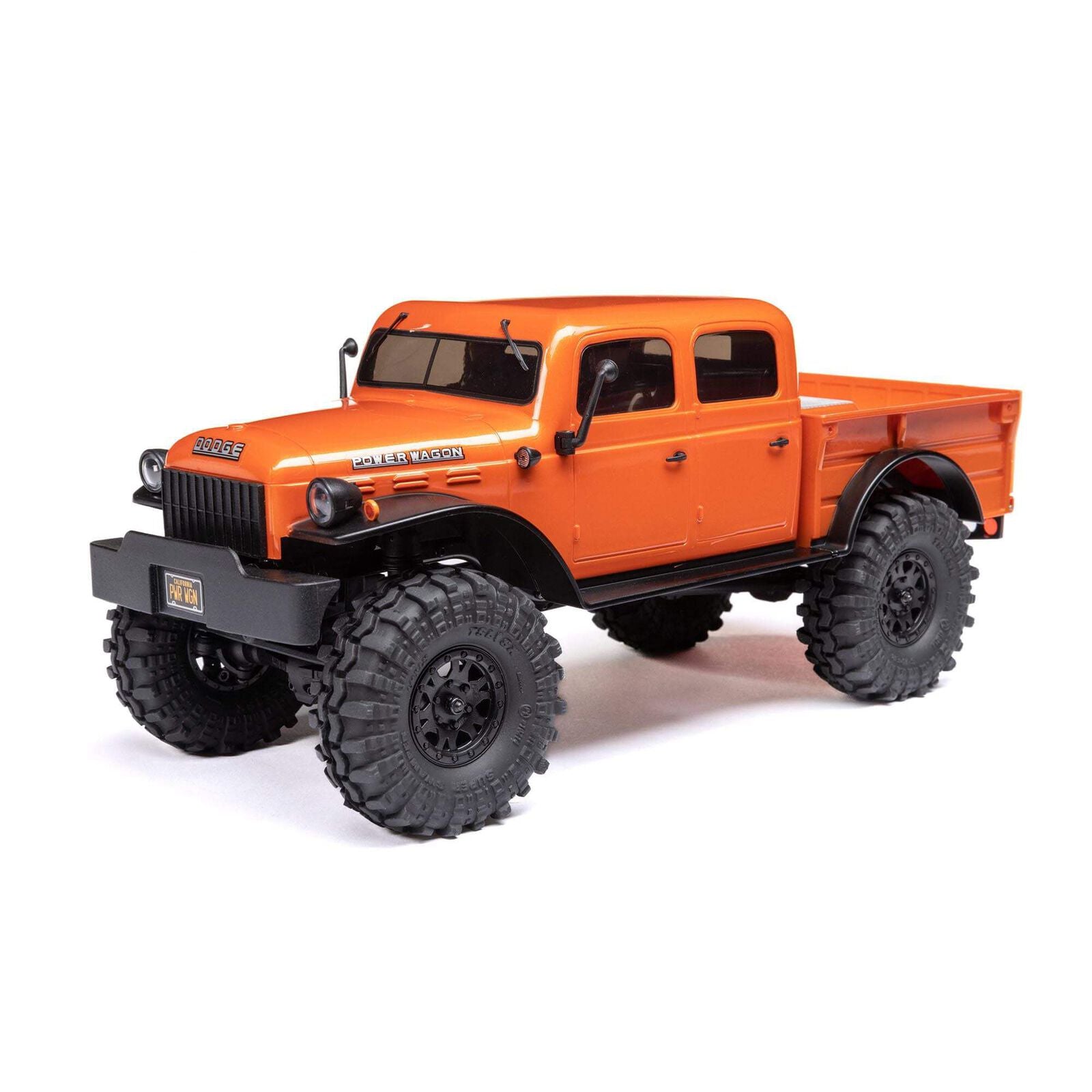 SCX24 40's 4 Door Dodge Power Wagon, Orange:1/24 4WD-RTR